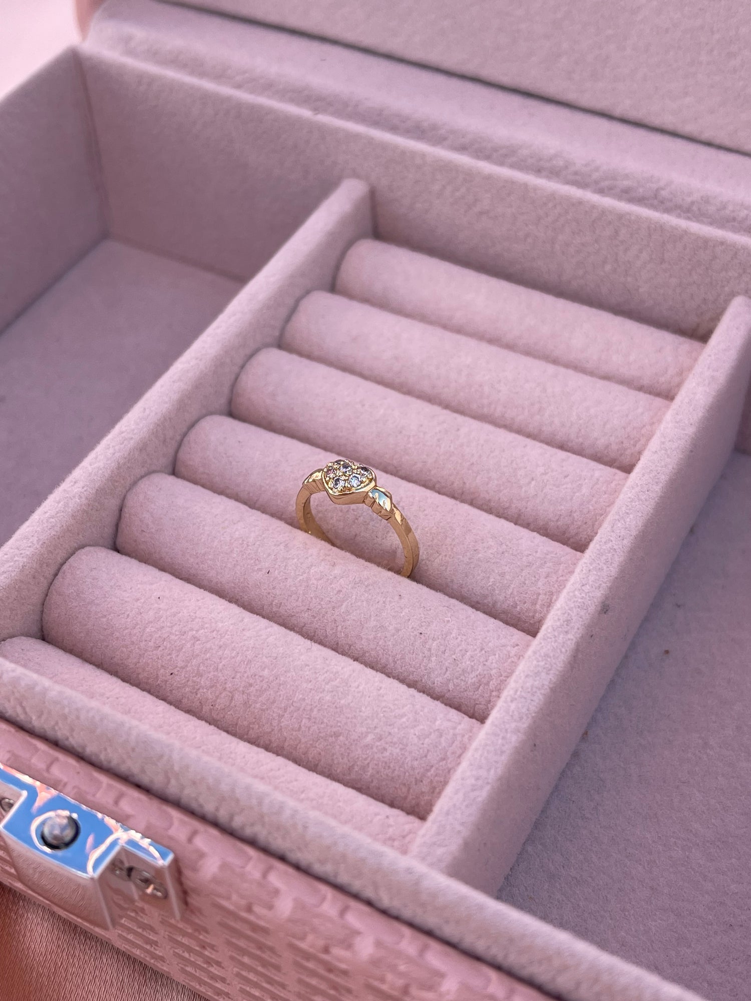 Mini Corazón Dorado