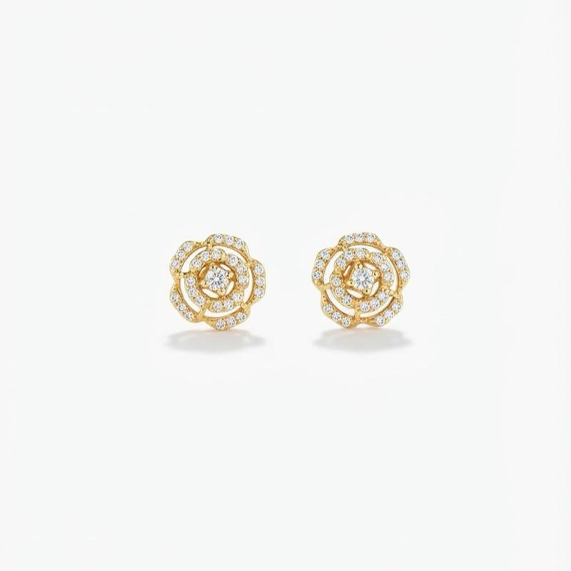 Pendientes Flor