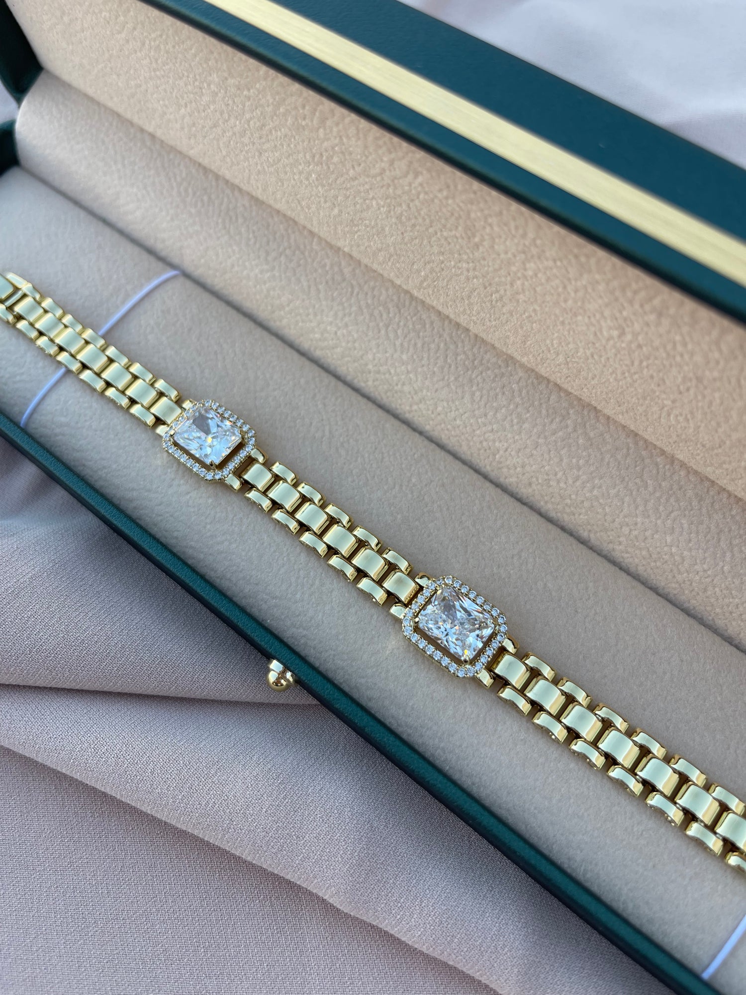 Pulsera Doble Brillo