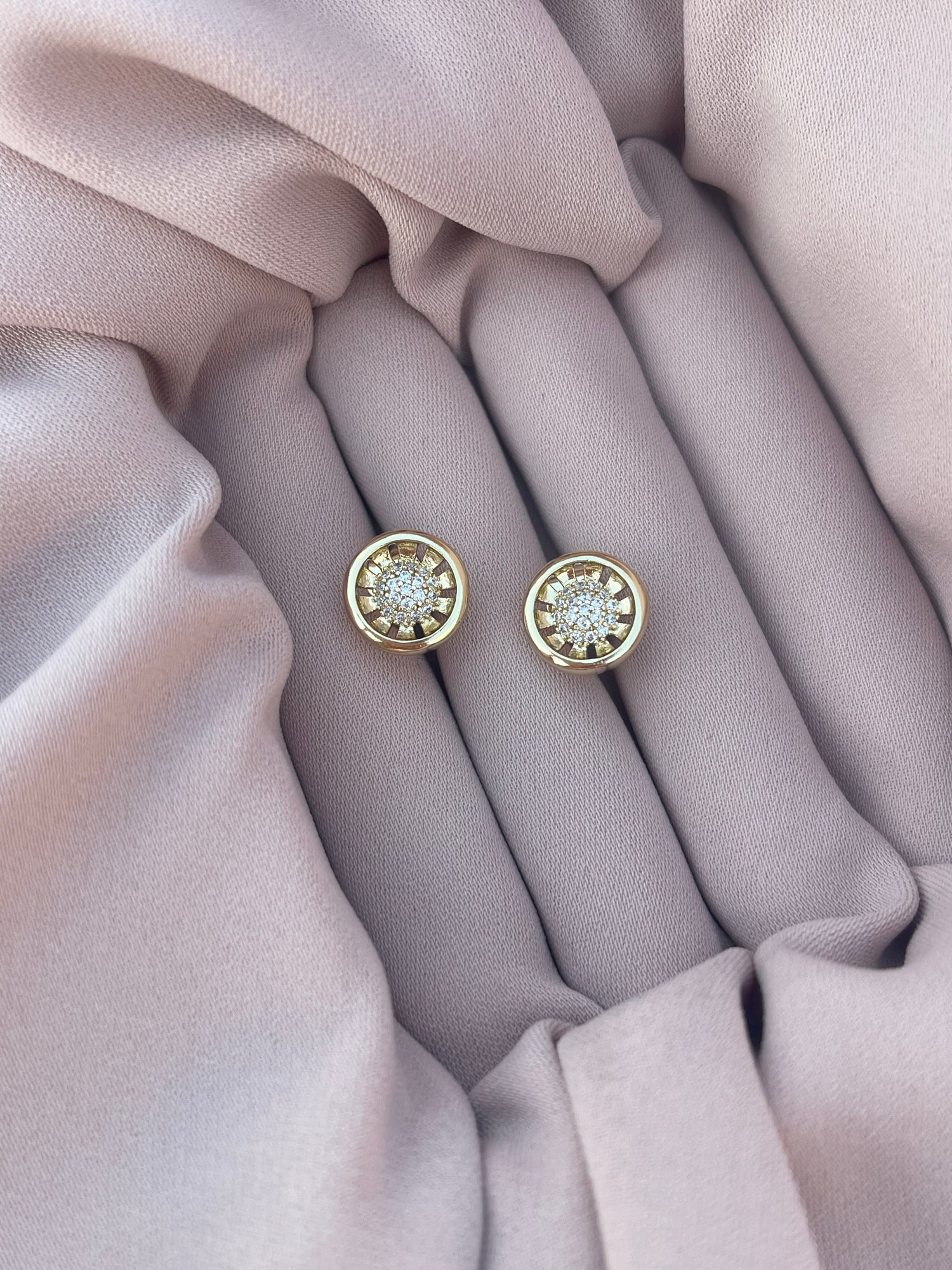 Pendientes Destello Circular
